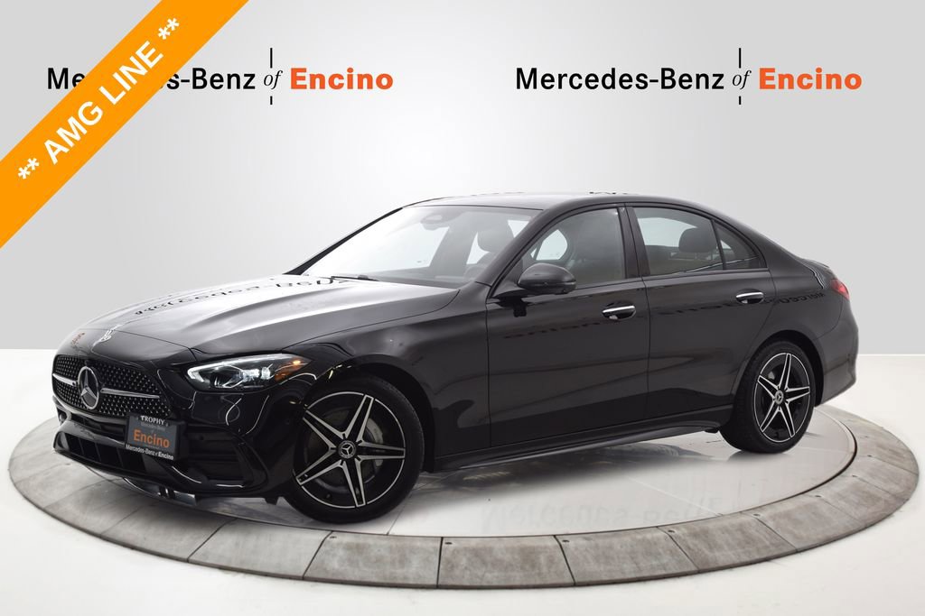 Used 2025 Mercedes-Benz C 300 Sedan w/ AMG Line w/ Night Package image 1