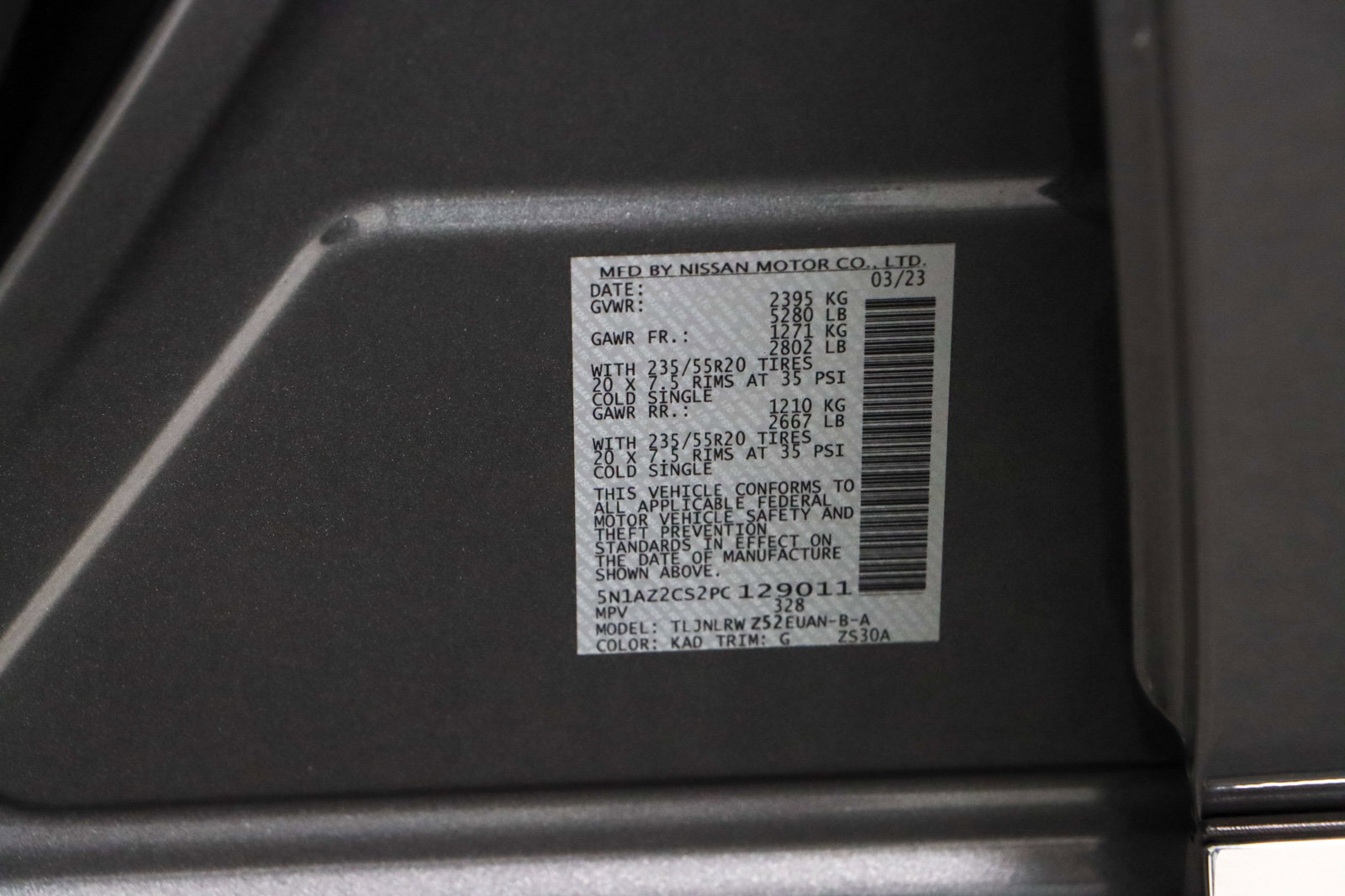 Used 2023 Nissan Murano SL w/ SL Moonroof Package image 33