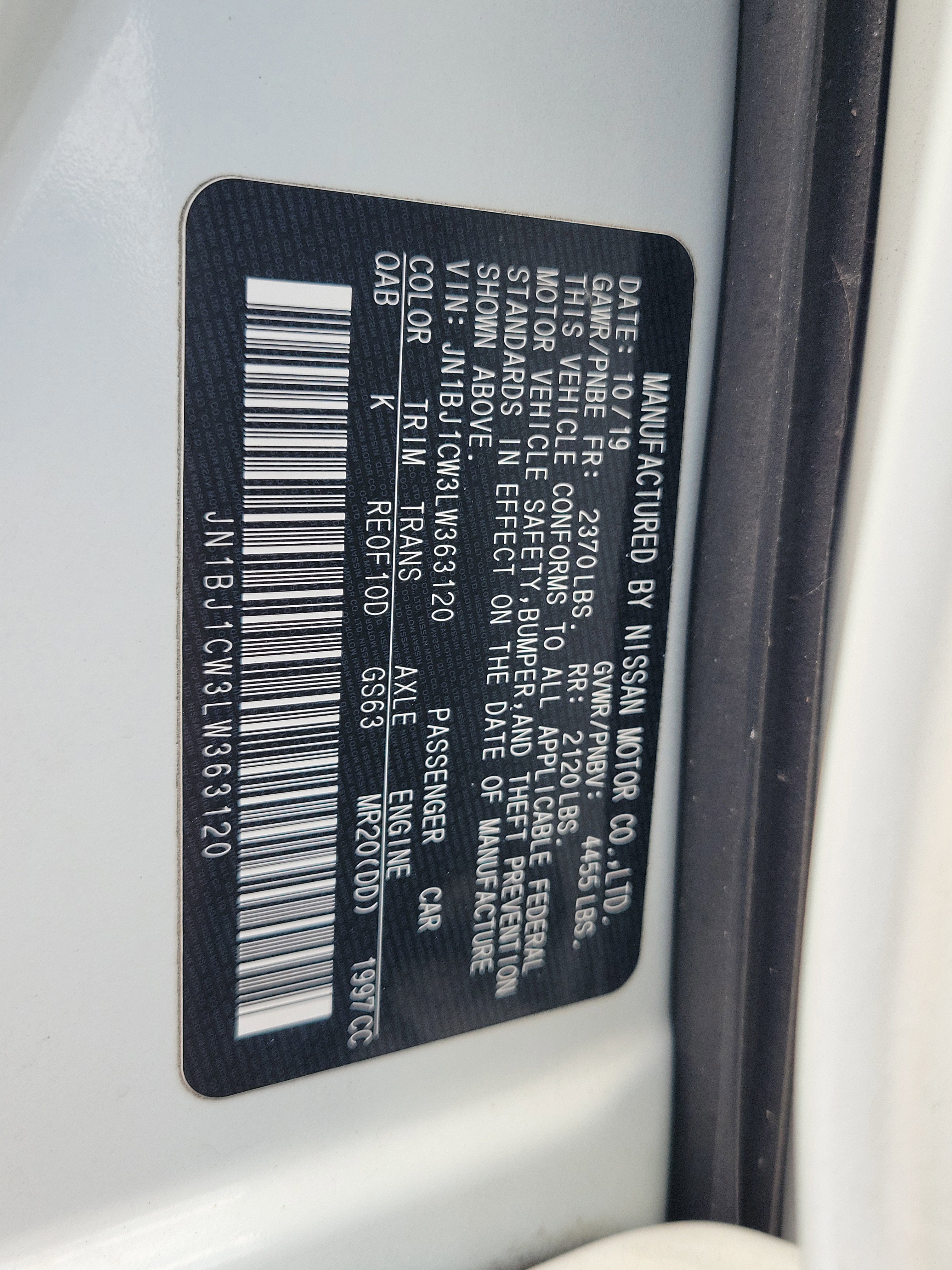 Used 2020 Nissan Rogue Sport SL w/ Premium Package image 36