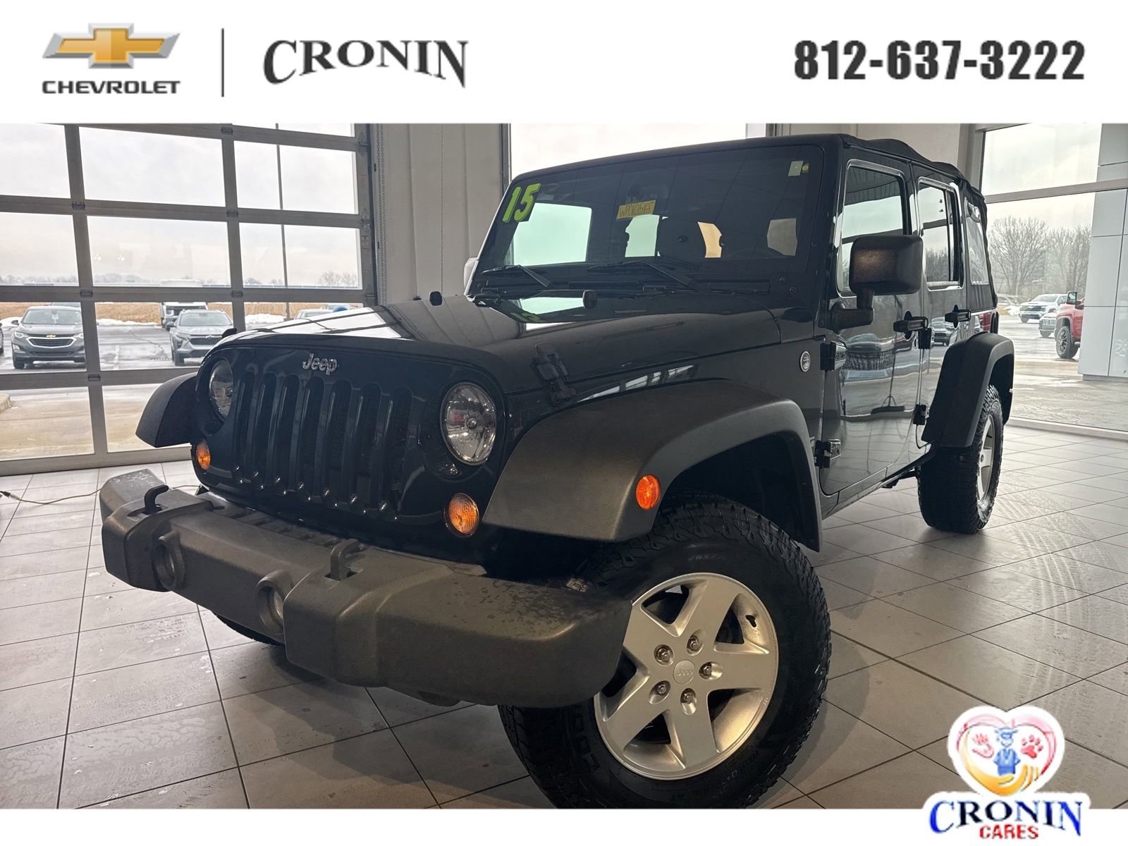 Used 2015 Jeep Wrangler Unlimited Sport w/ Quick Order Package 24S image 1