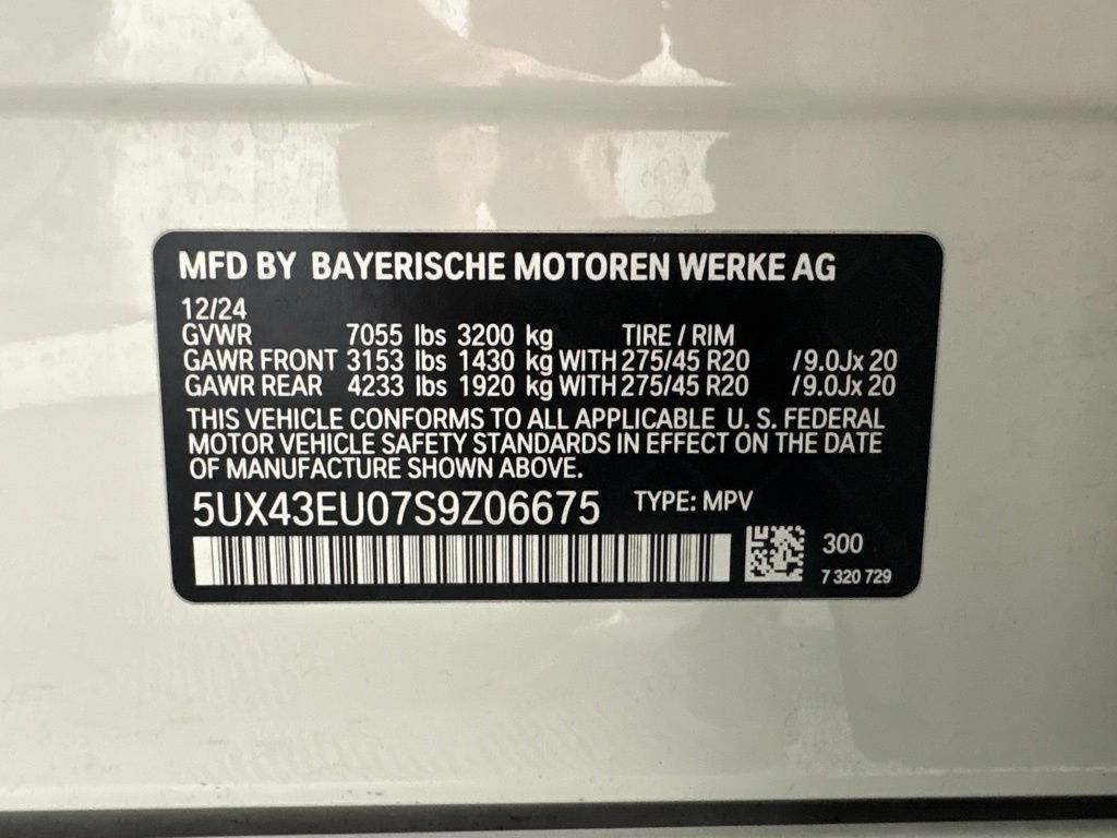 Used 2025 BMW X5 xDrive50e w/ M Sport Package AWD/4WD image 37