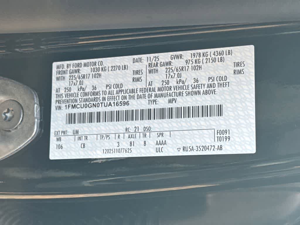 New 2026 Ford Escape Active FWD image 33