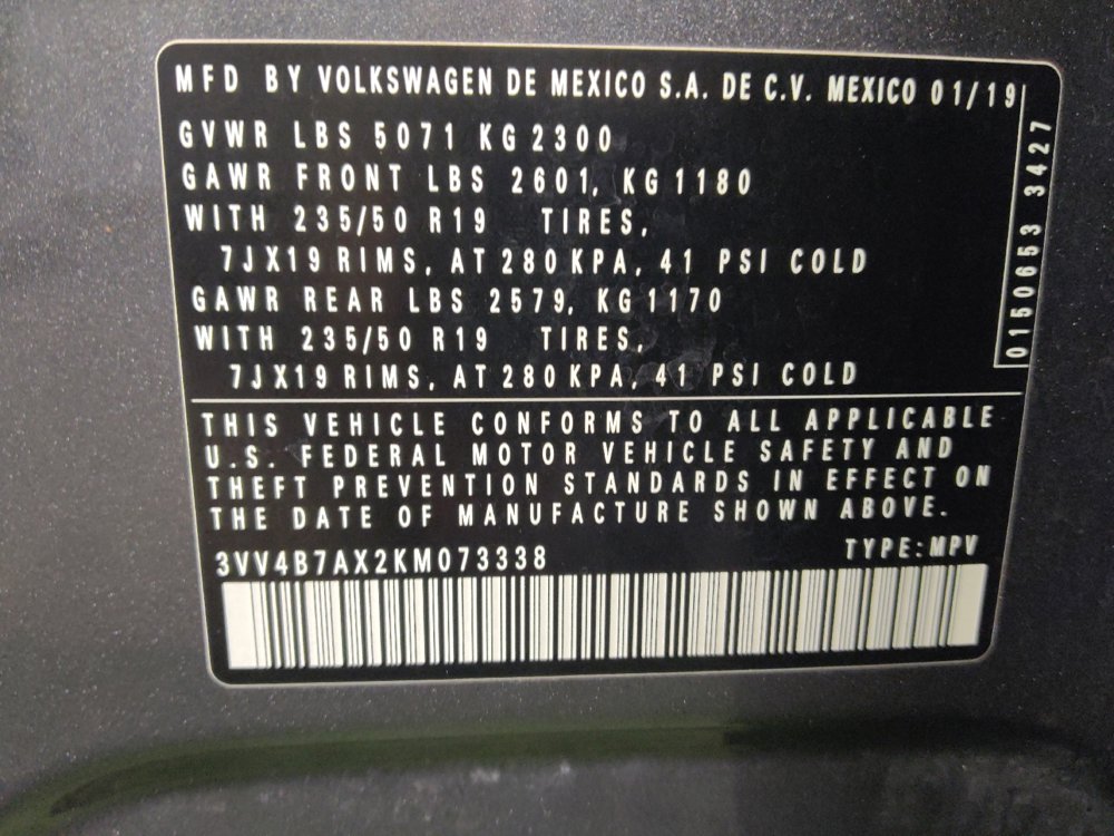 Used 2019 Volkswagen Tiguan SEL Premium image 33