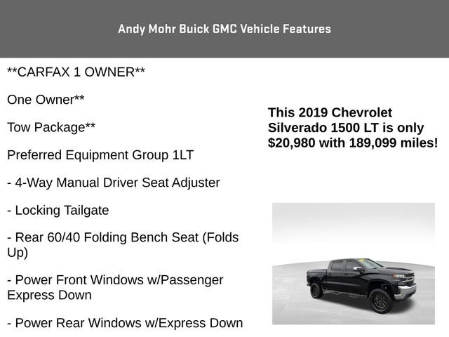 Used 2019 Chevrolet Silverado 1500 LT w/ All-Star Edition image 4