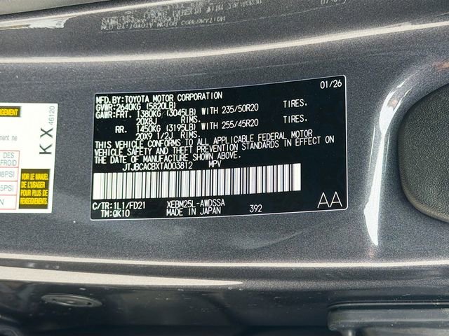 New 2026 Lexus RZ 450e RZ 550e F SPORT image 43