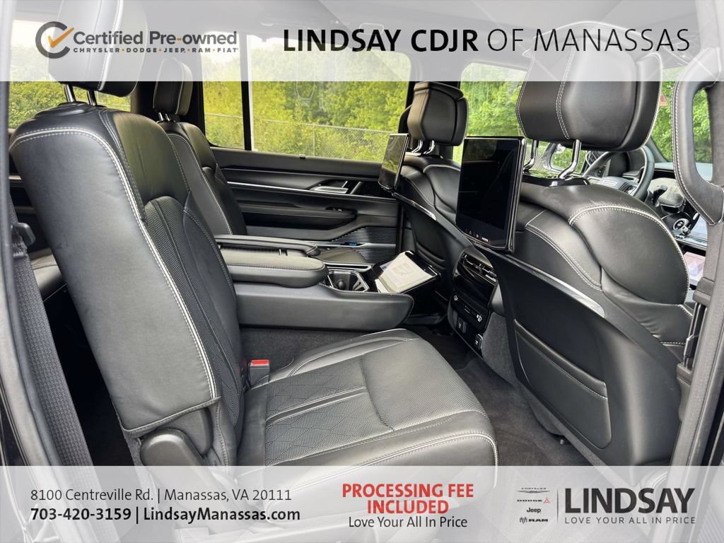 Certified 2024 Jeep Grand Wagoneer Series II Obsidian w/ Quick Order Packagew 28T AWD/4WD image 15