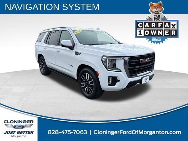 Used 2021 GMC Yukon AT4 w/ Rear Media and Nav Package