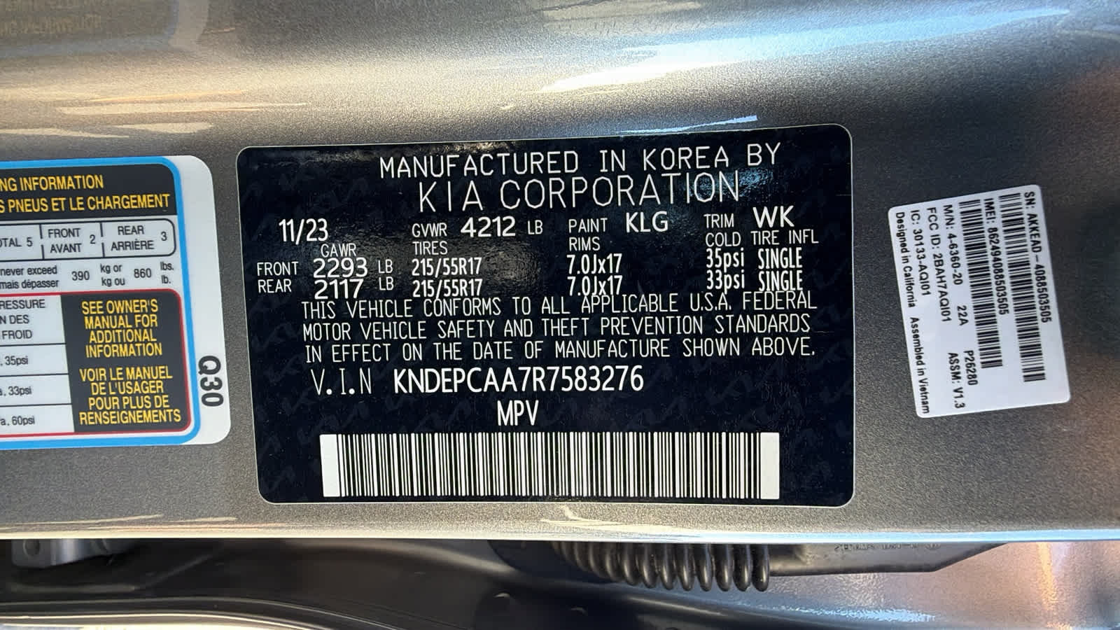 Used 2024 Kia Seltos LX AWD/4WD image 30