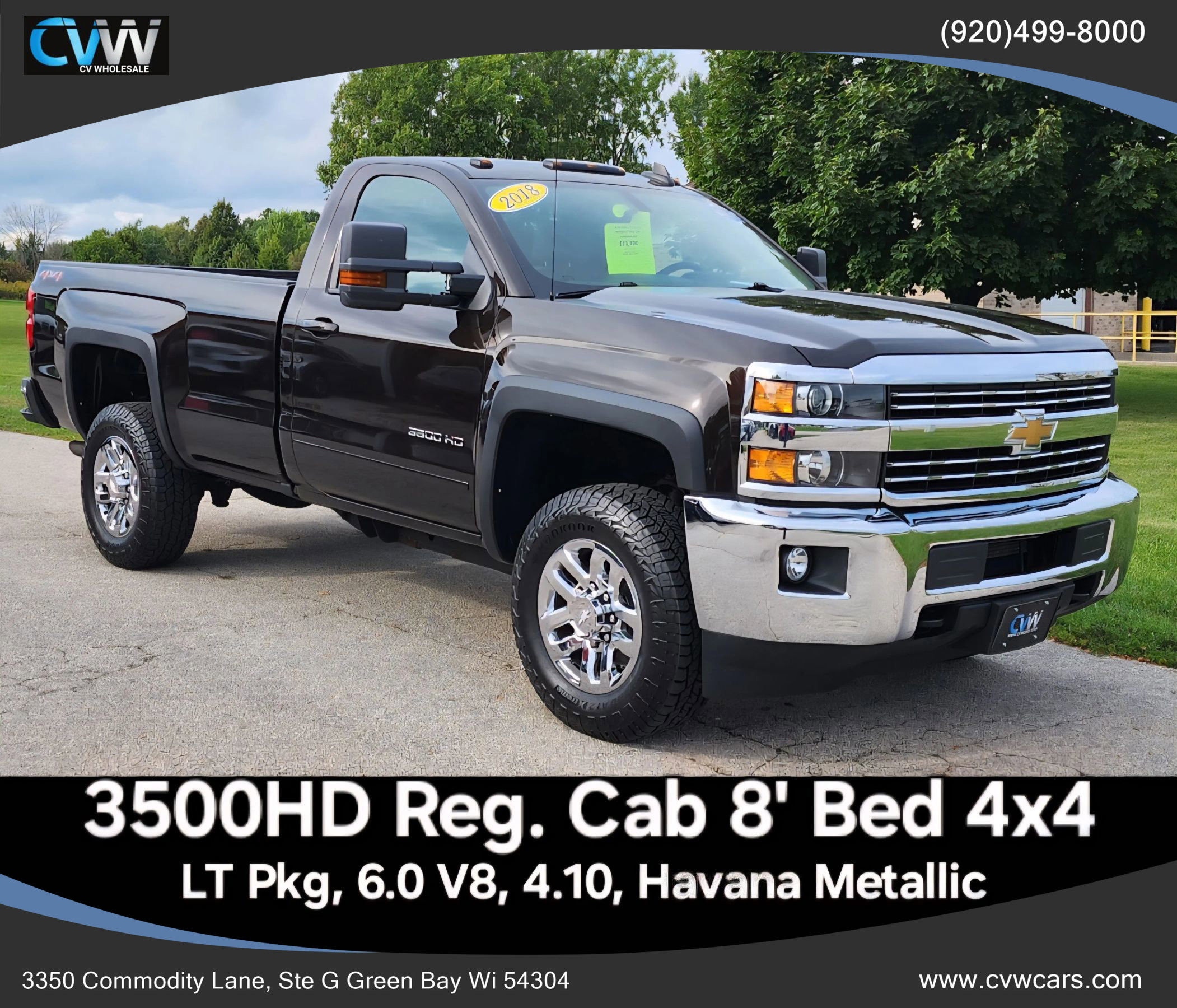 Used 2018 Chevrolet Silverado 3500 LT w/ LT Convenience Package