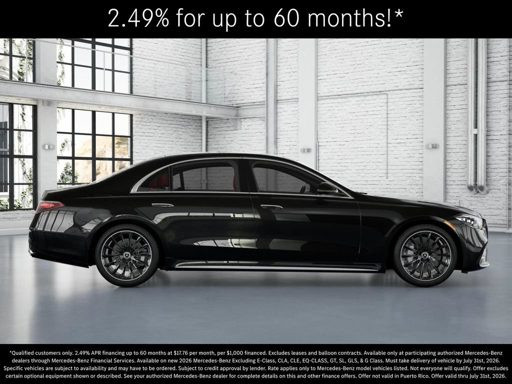 New 2026 Mercedes-Benz S 580 4MATIC Sedan image 2