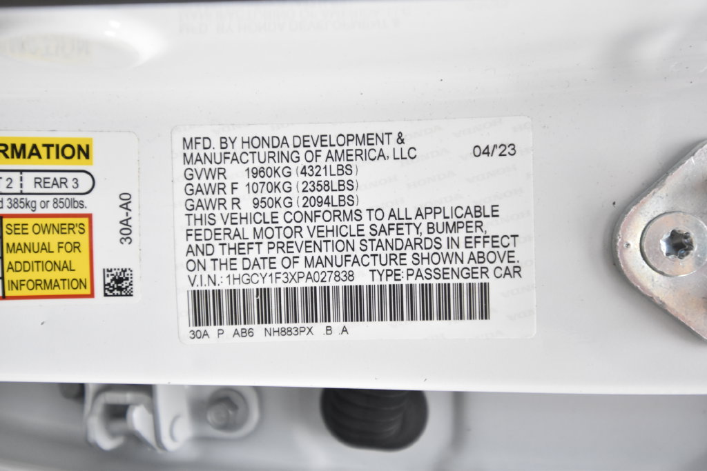 Used 2023 Honda Accord EX image 25
