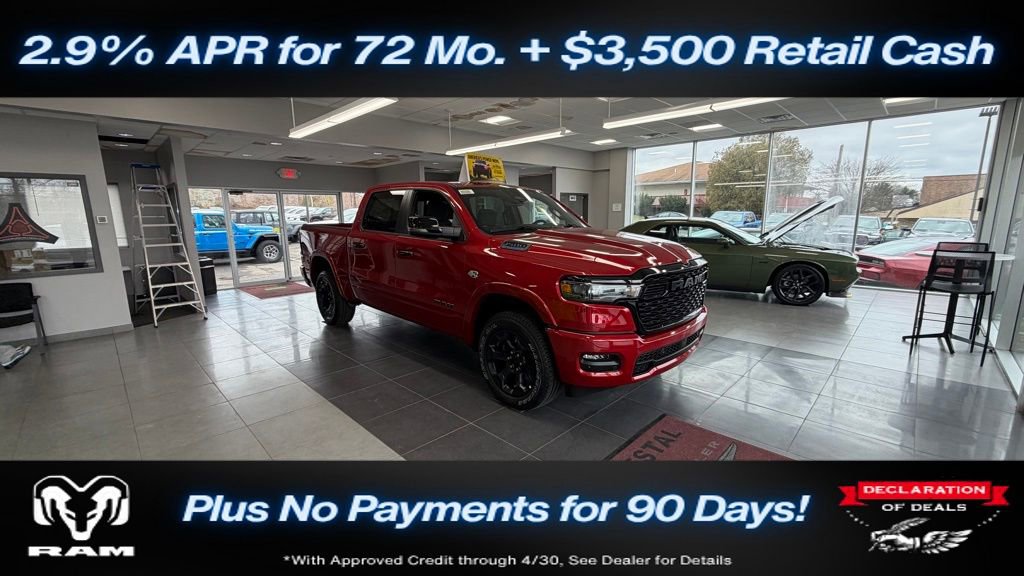 New 2026 RAM 1500 4x4 Crew Cab