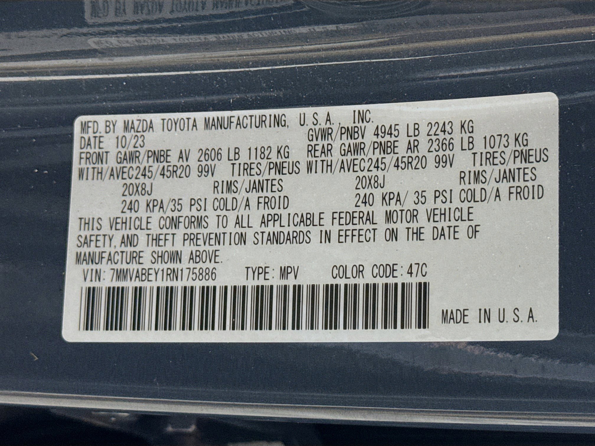 Used 2024 MAZDA CX-50 2.5 Turbo w/ Premium Plus Pkg image 32