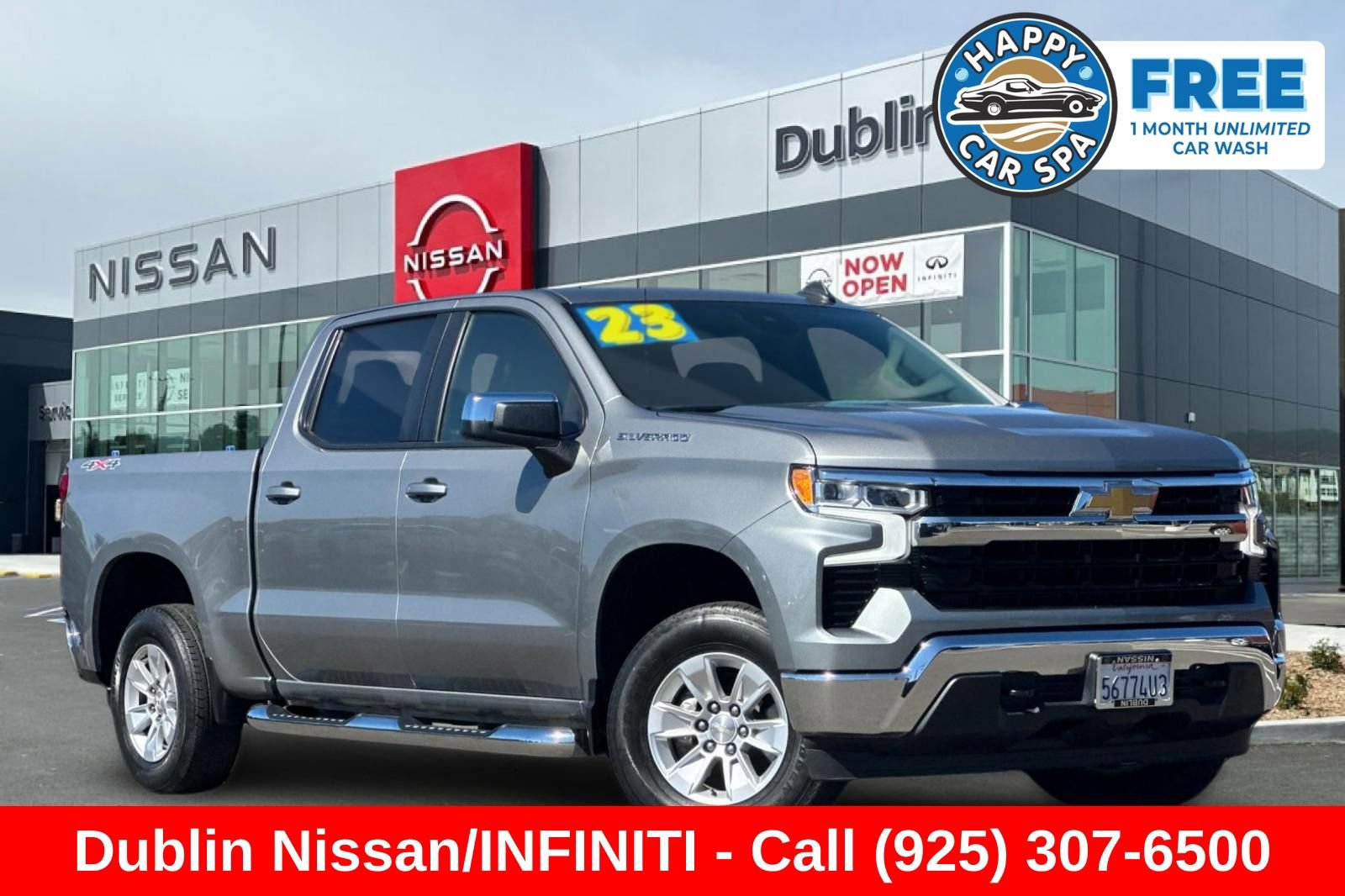 Used 2023 Chevrolet Silverado 1500 LT w/ Protection Package AWD/4WD image 1
