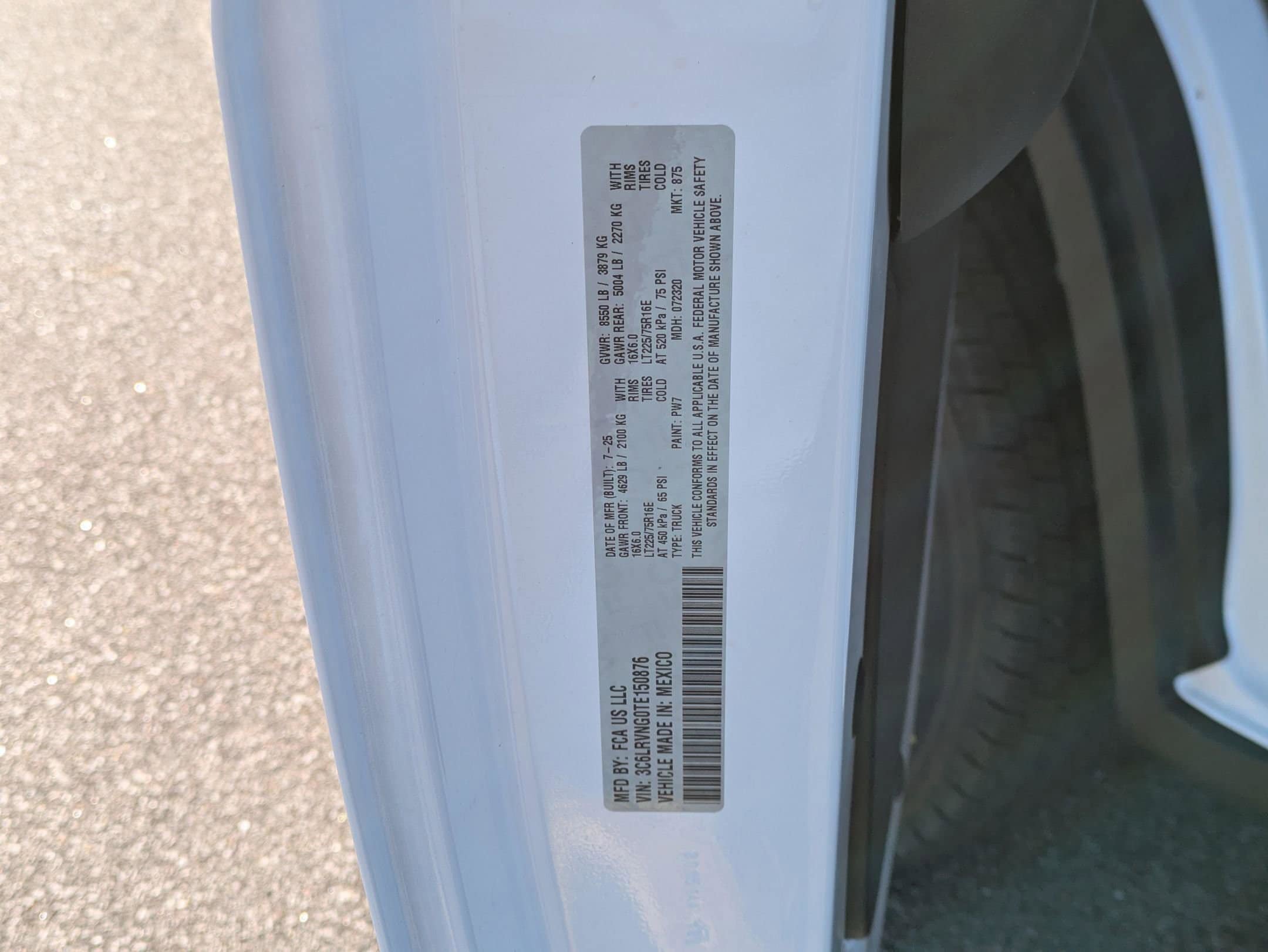 New 2026 RAM ProMaster 1500 w/ Convenience Group FWD image 26