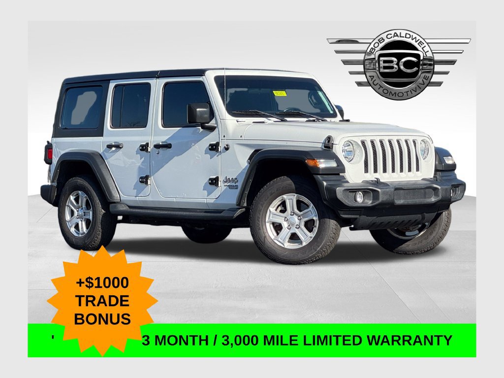 Used 2018 Jeep Wrangler Unlimited Sport S
