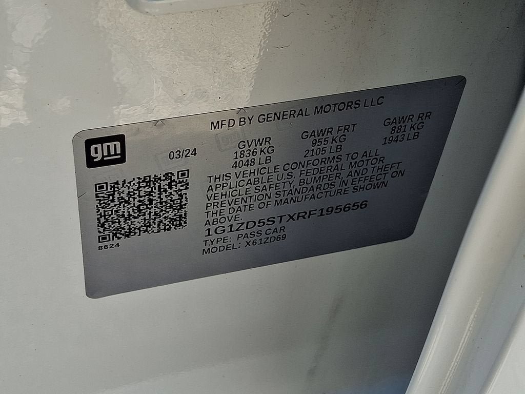 Certified 2024 Chevrolet Malibu LT FWD image 29