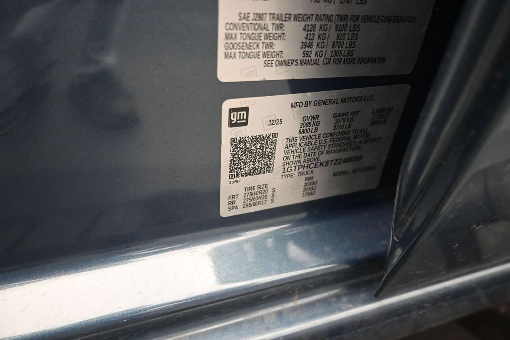 Used 2026 GMC Sierra 1500 Elevation w/ Elevation Select Package RWD image 20