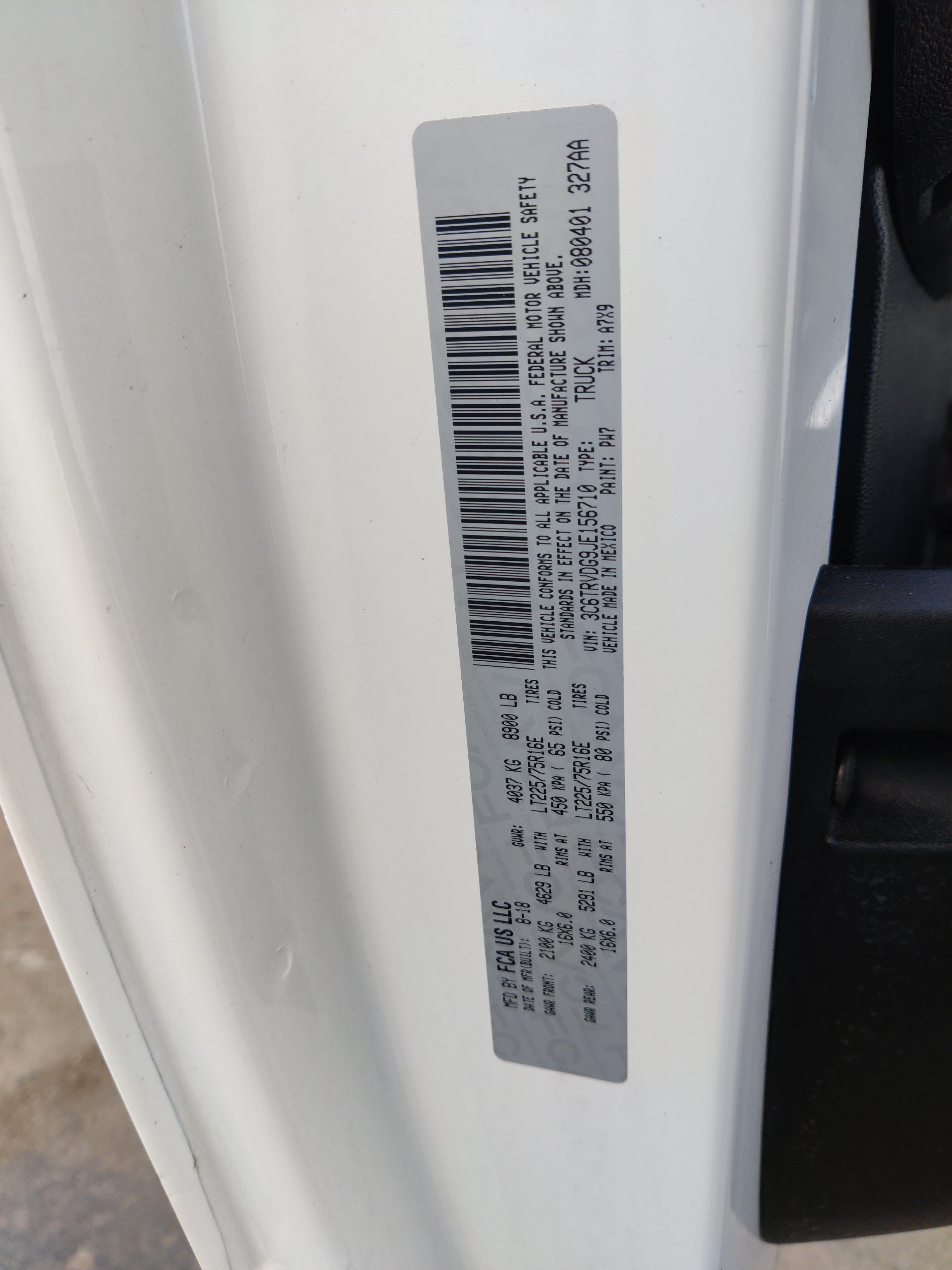 Used 2018 RAM ProMaster 2500 w/ Interior Convenience Group FWD image 25