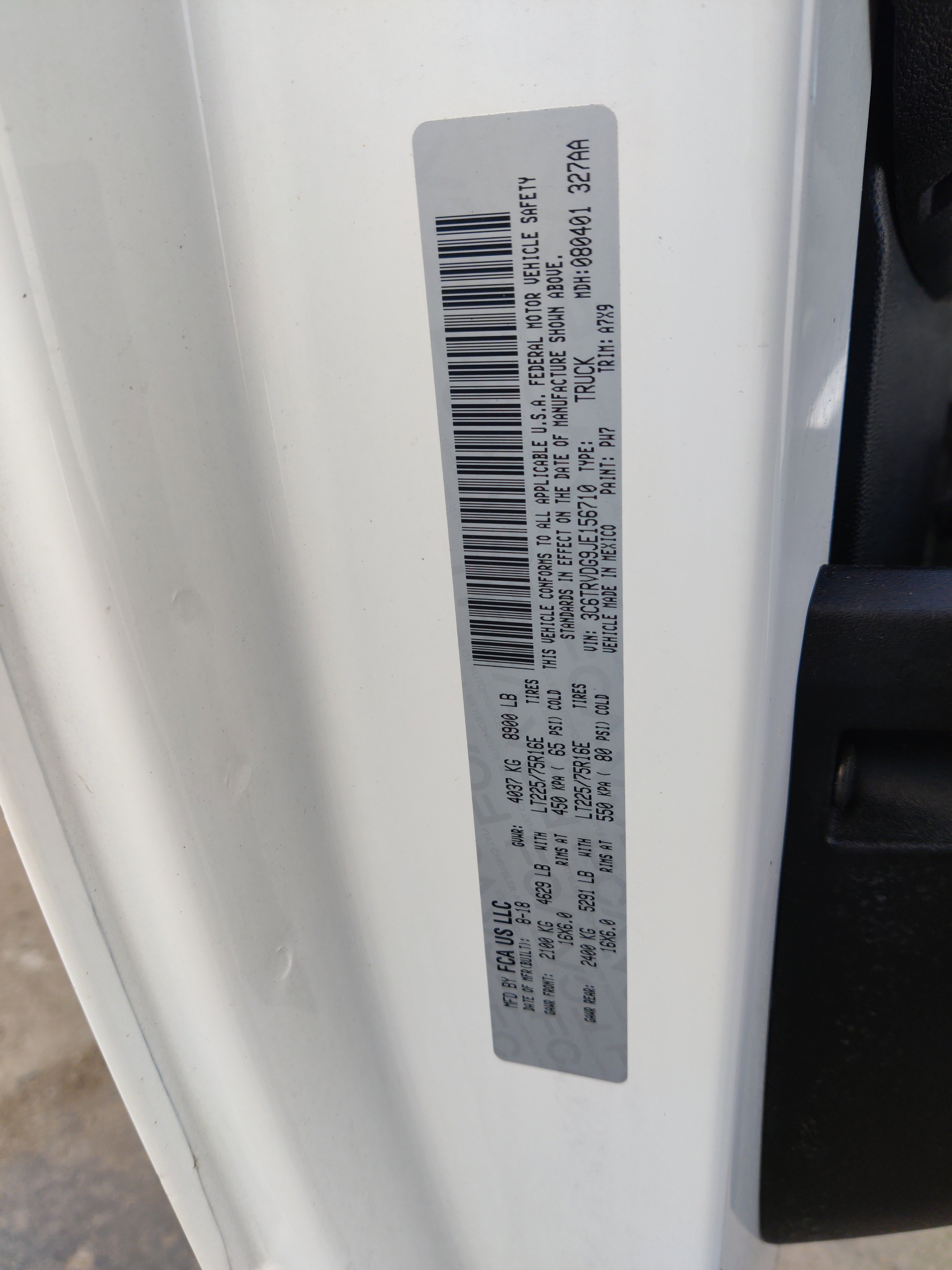 Used 2018 RAM ProMaster 2500 w/ Interior Convenience Group image 25