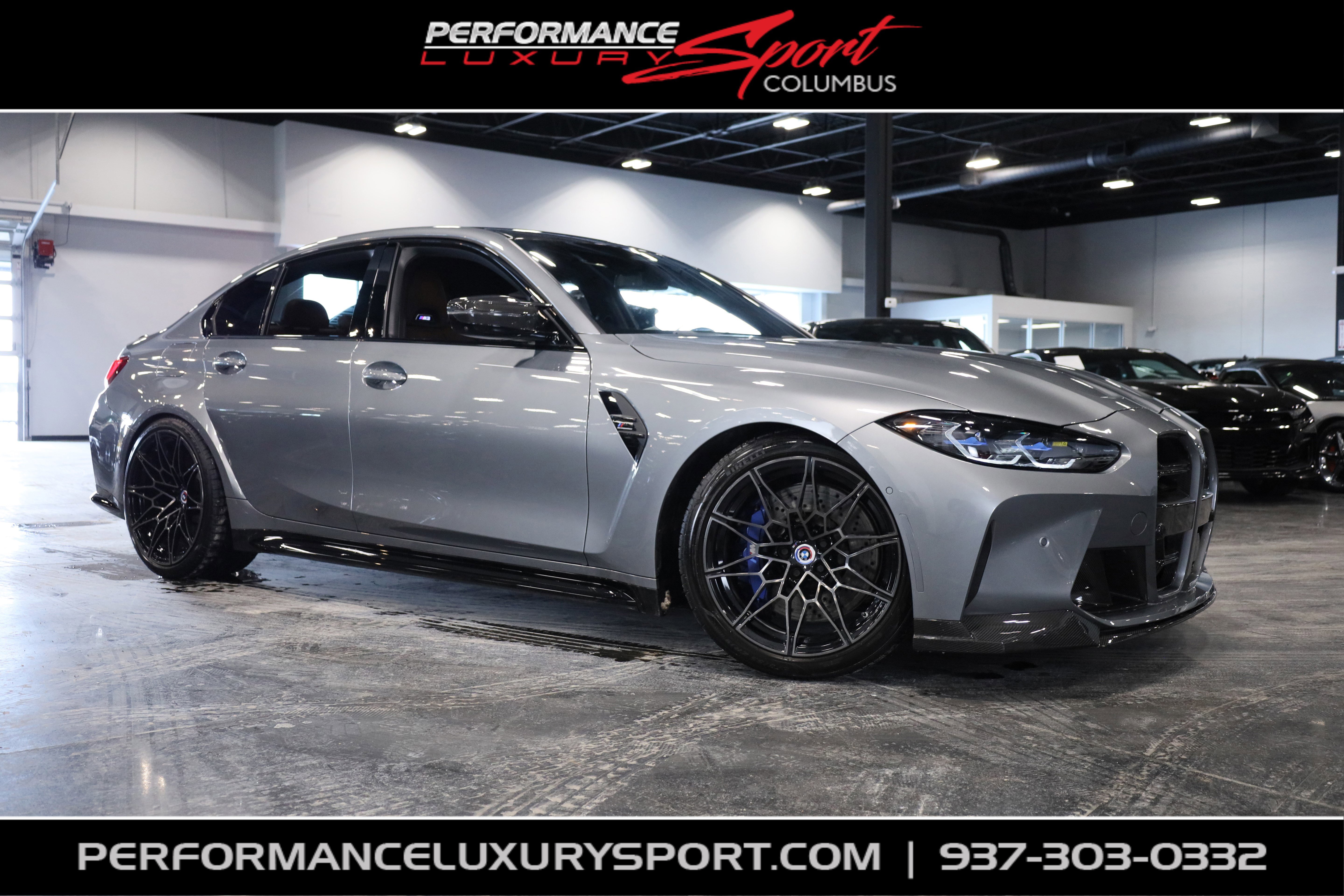 Used 2023 BMW M3 Competition w/ M Carbon Exterior Package image 1