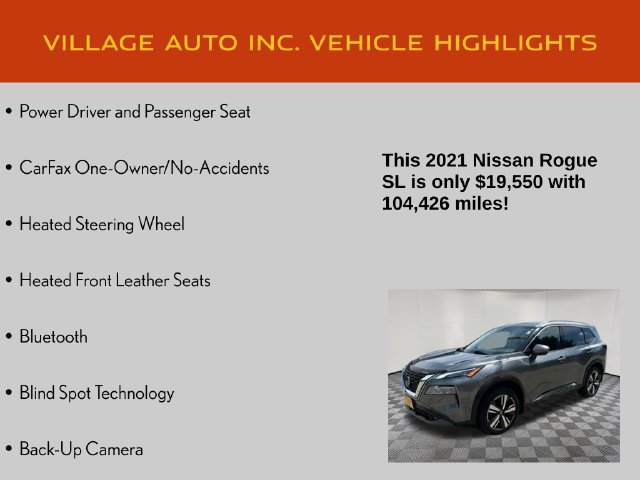 Used 2021 Nissan Rogue SL w/ Premium Package AWD/4WD image 14