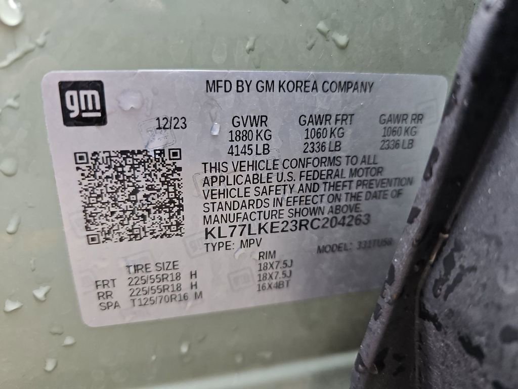 Used 2024 Chevrolet Trax ACTIV w/ Sunroof Package image 18