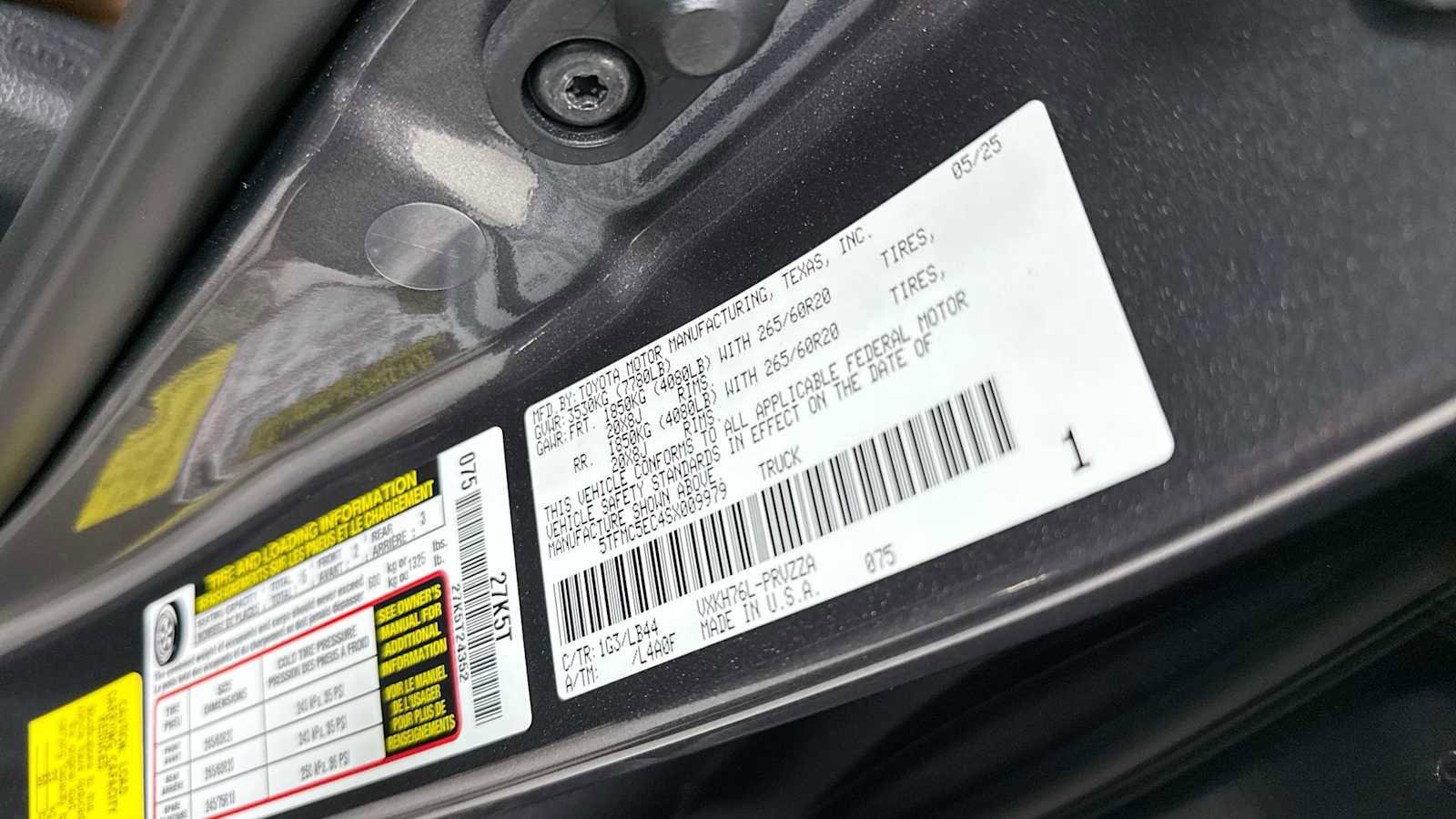 New 2025 Toyota Tundra 1794 Edition image 11