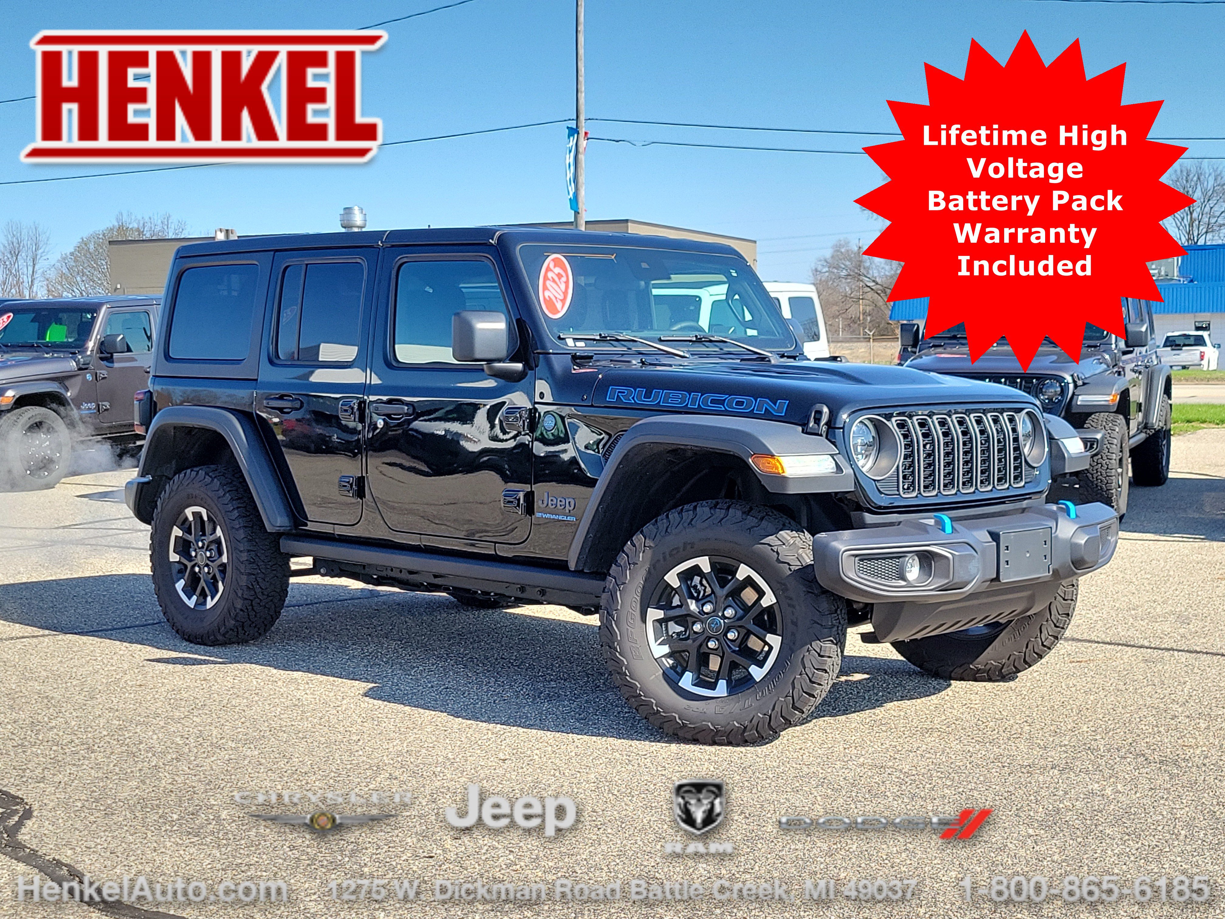 Used 2025 Jeep Wrangler Unlimited Rubicon 4xe w/ Convenience Group AWD/4WD video 1