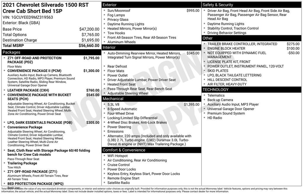 Certified 2021 Chevrolet Silverado 1500 RST image 11