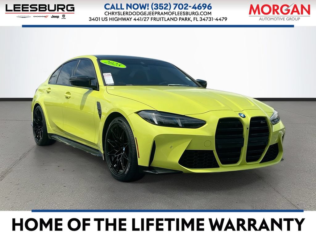 Used 2025 BMW M3 Competition w/ Executive Package AWD/4WD video 1