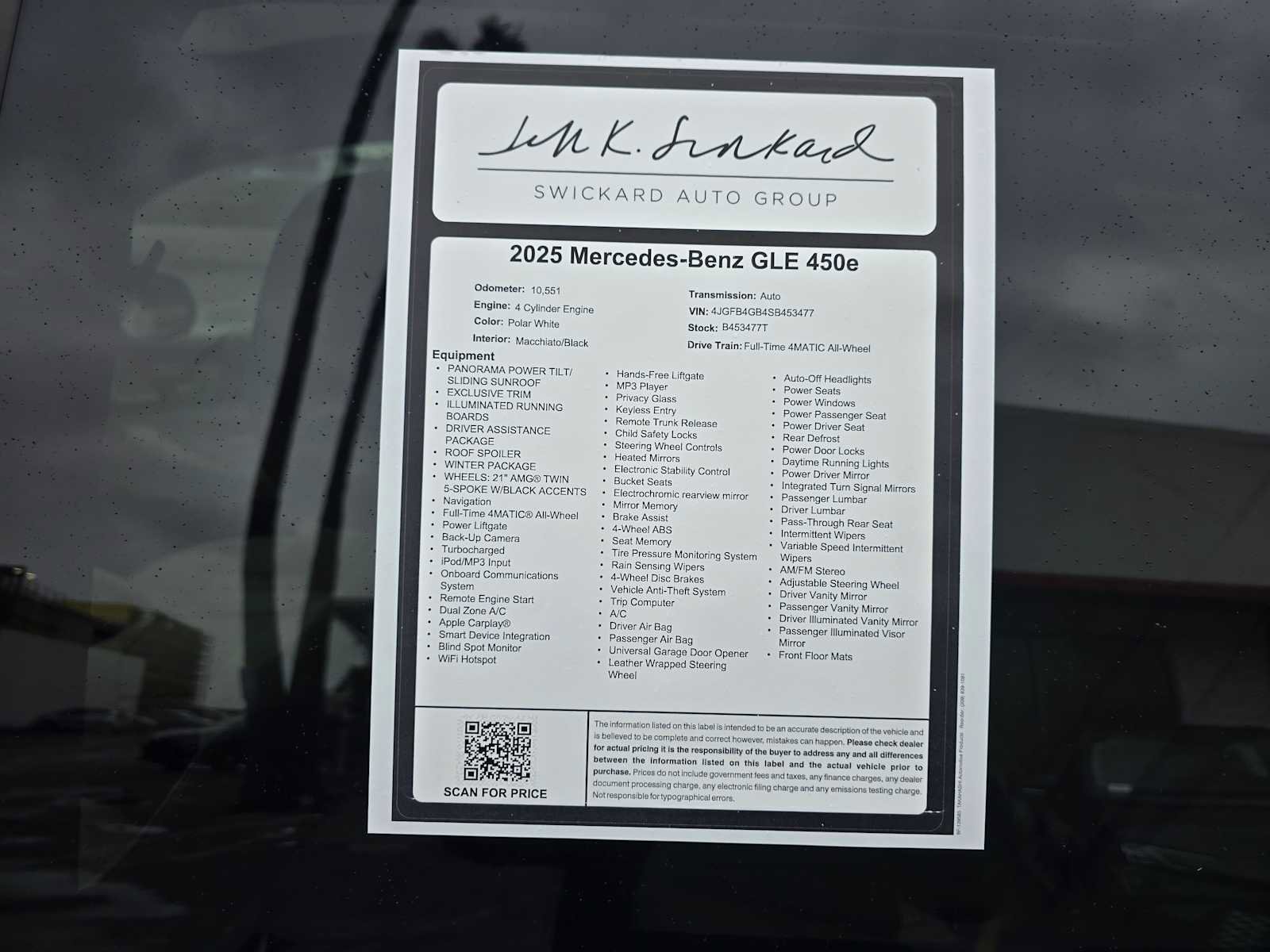 Used 2025 Mercedes-Benz GLE 450e 4MATIC image 20