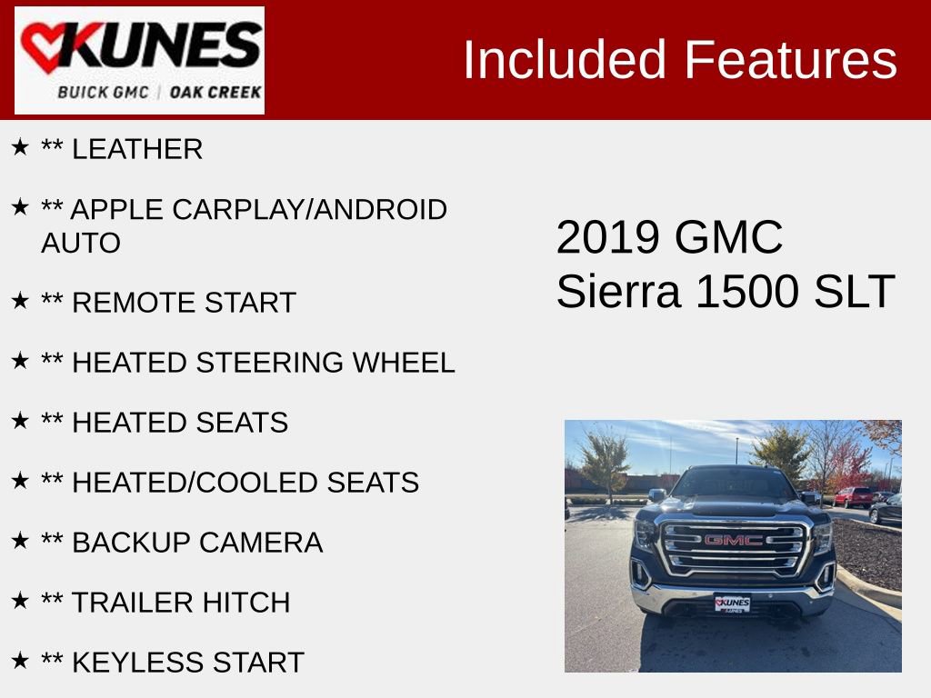 Used 2019 GMC Sierra 1500 SLT image 2