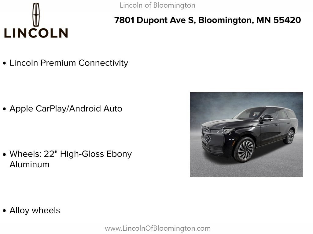 Used 2025 Lincoln Navigator Black Label AWD/4WD image 9