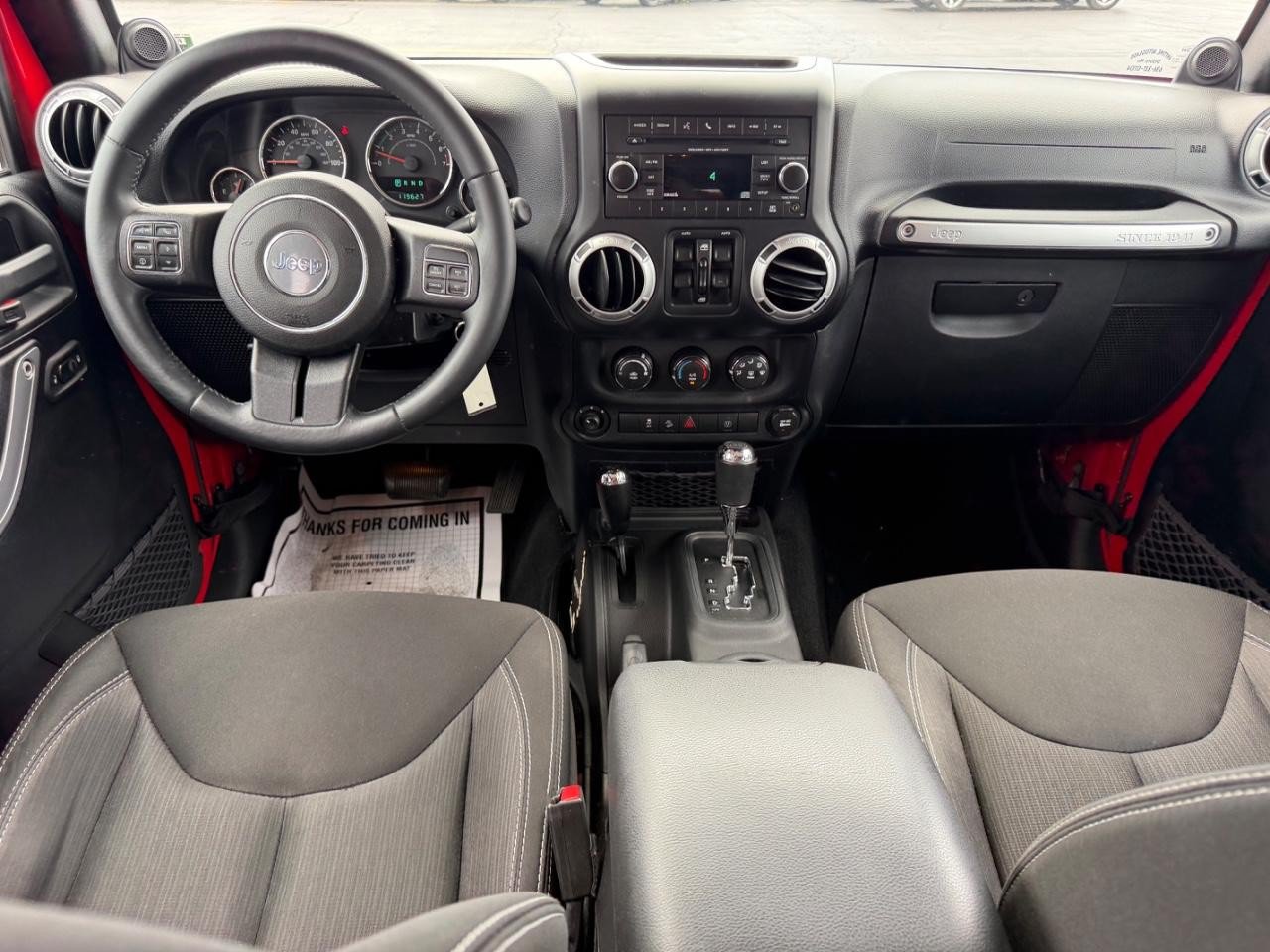 Used 2014 Jeep Wrangler Unlimited Sahara w/ Connectivity Group AWD/4WD image 10