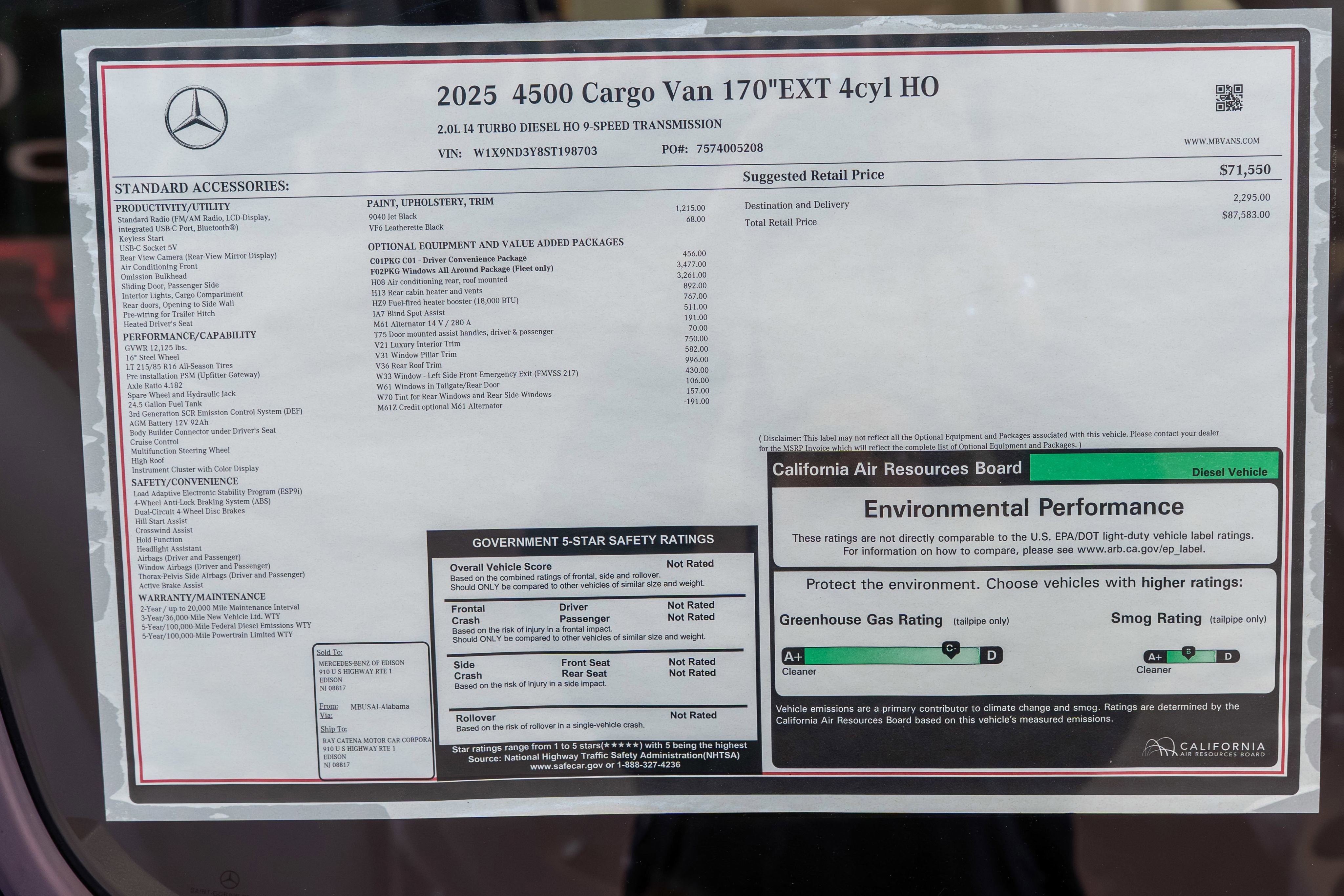 New 2025 Mercedes-Benz Sprinter 4500 image 34