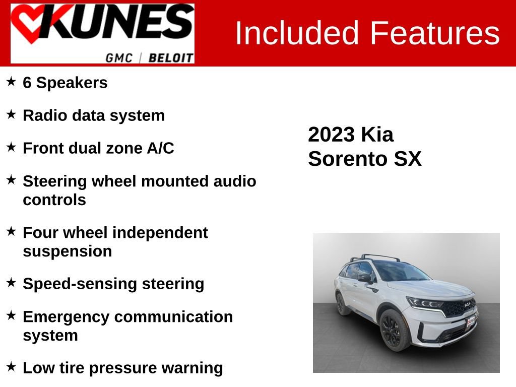 Used 2023 Kia Sorento SX FWD image 3