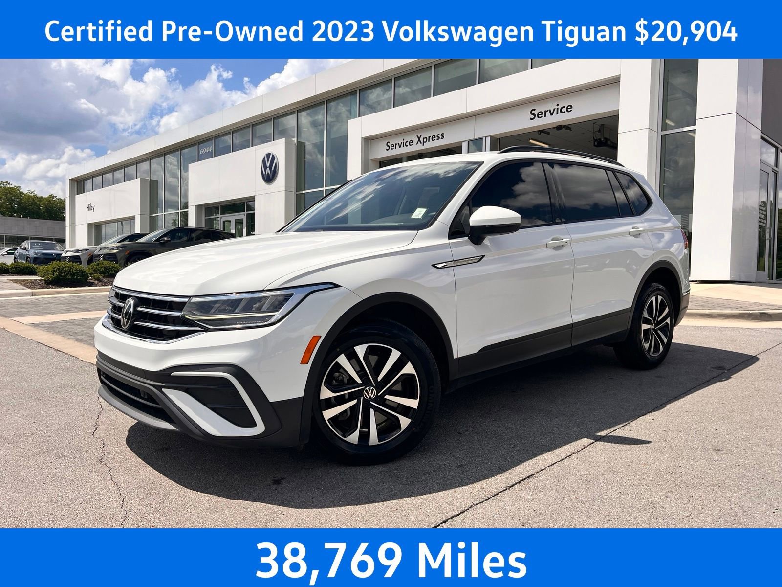 Certified 2023 Volkswagen Tiguan S w/ Driver Assistance Package