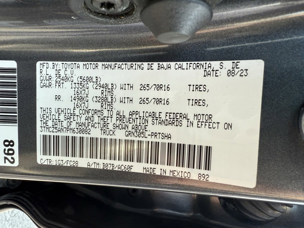 Used 2023 Toyota Tacoma 4x4 Double Cab image 43
