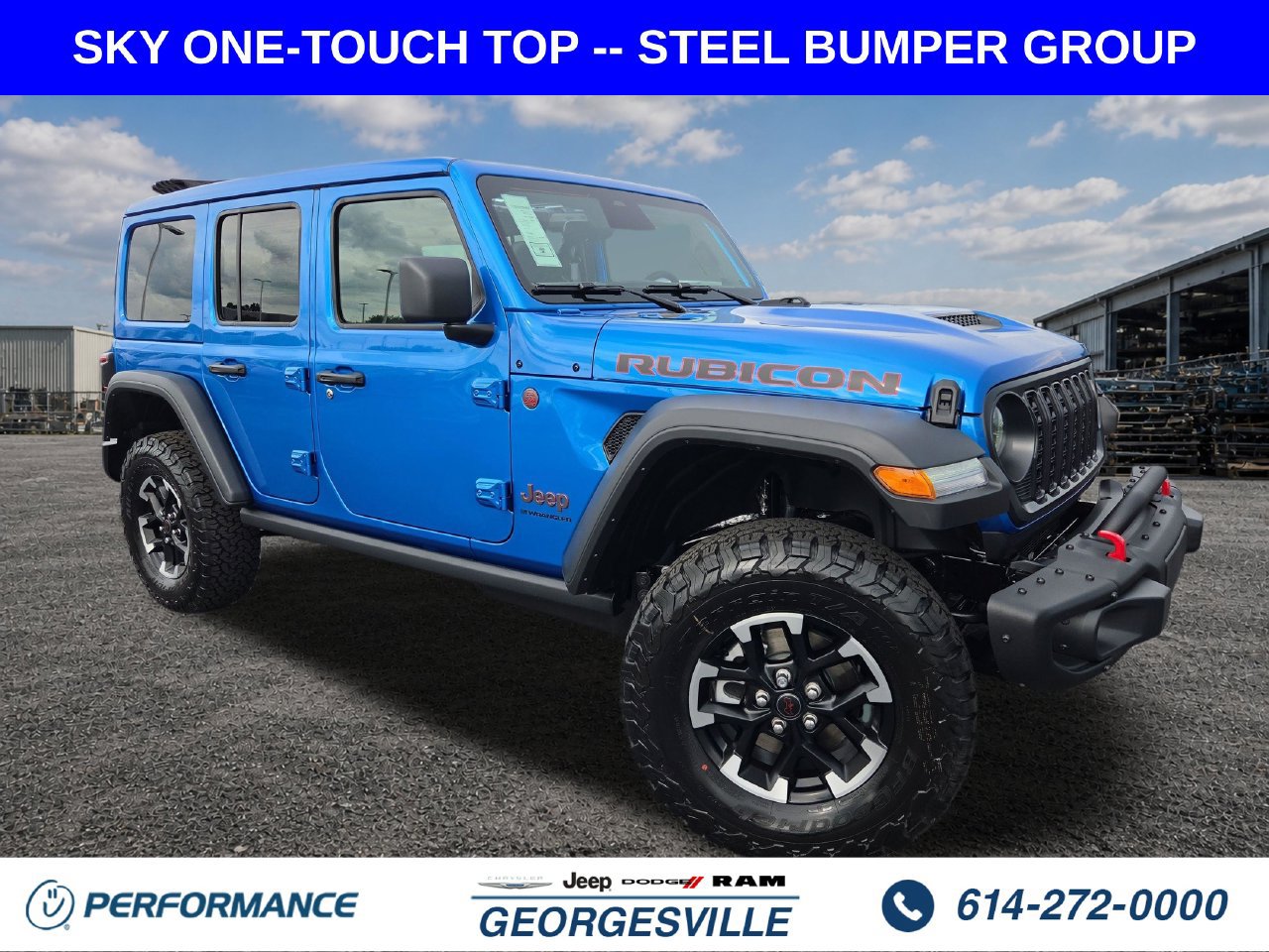 New 2026 Jeep Wrangler Unlimited Rubicon w/ Steel Bumper Group