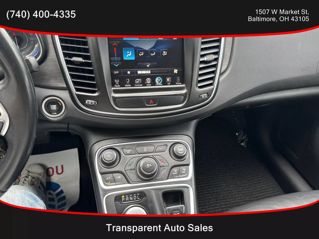 Used 2017 Chrysler 200 Limited Platinum image 16