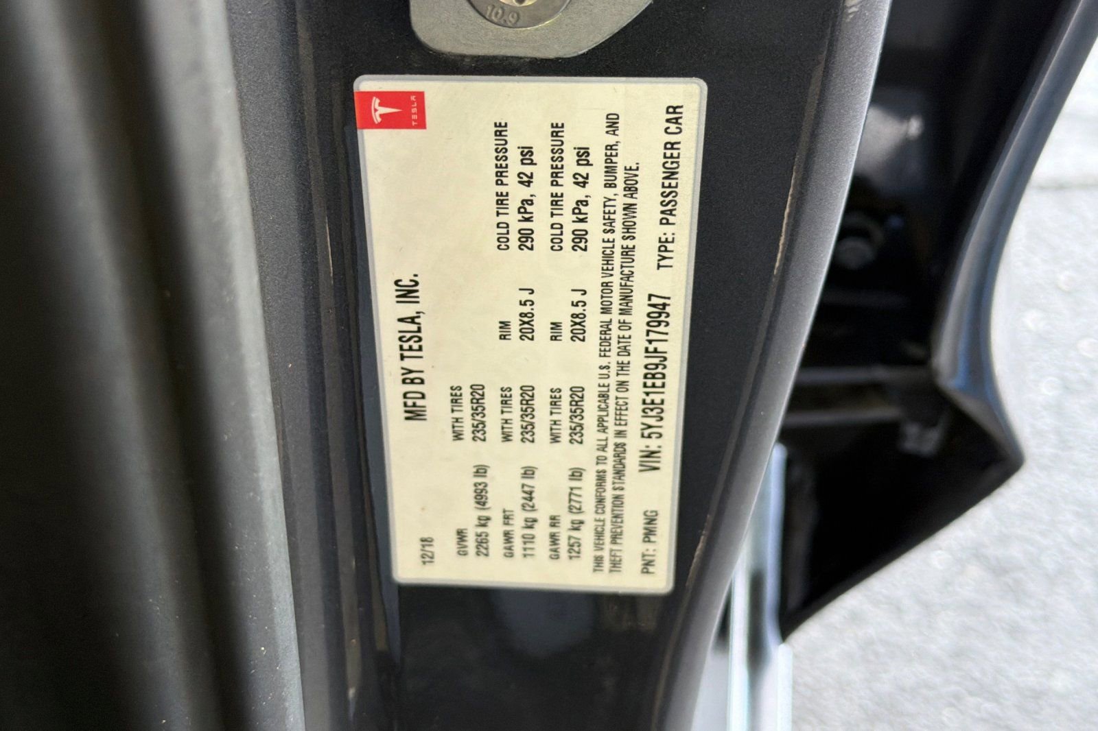 Used 2018 Tesla Model 3 Long Range AWD/4WD image 35