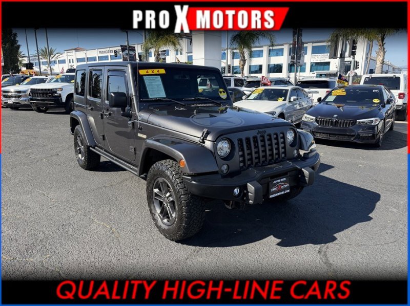 Used 2018 Jeep Wrangler Unlimited Sport image 1