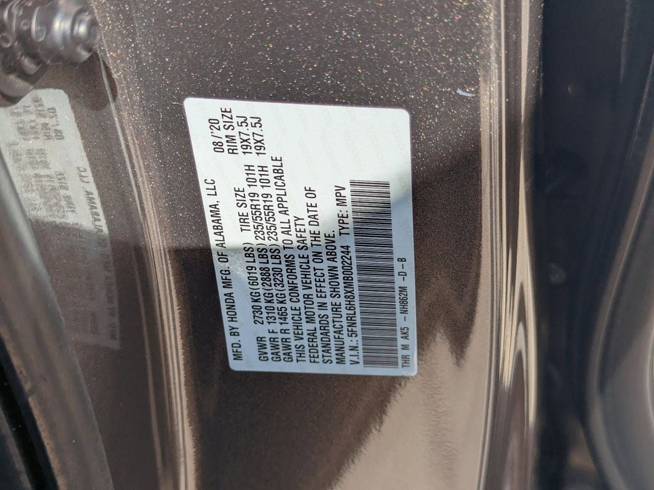 Used 2021 Honda Odyssey Touring image 31