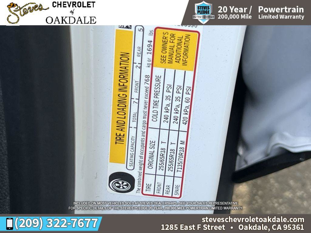 Certified 2025 Chevrolet Traverse LT AWD/4WD image 36