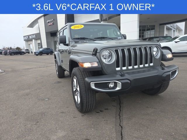 Used 2023 Jeep Wrangler Sahara w/ Cold Weather Group image 5
