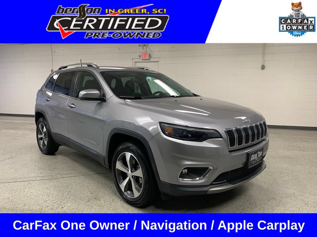 Certified 2020 Jeep Cherokee Limited