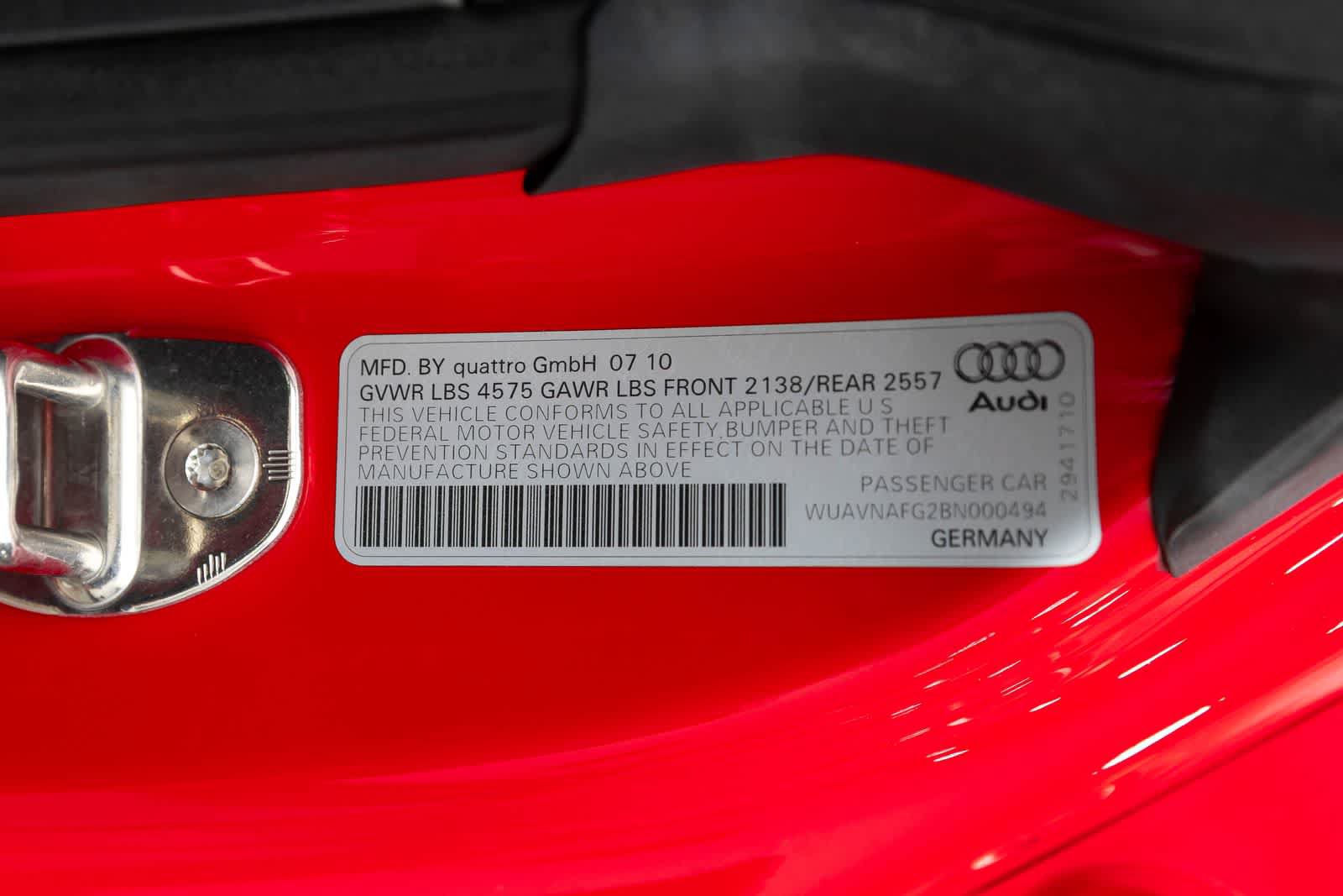 Used 2011 Audi R8 V10 AWD/4WD image 21
