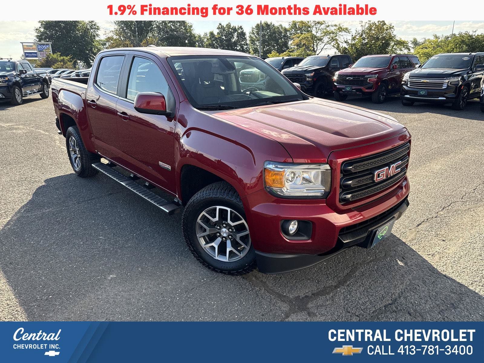 Certified 2020 GMC Canyon All Terrain w/ Trailering Package AWD/4WD image 1