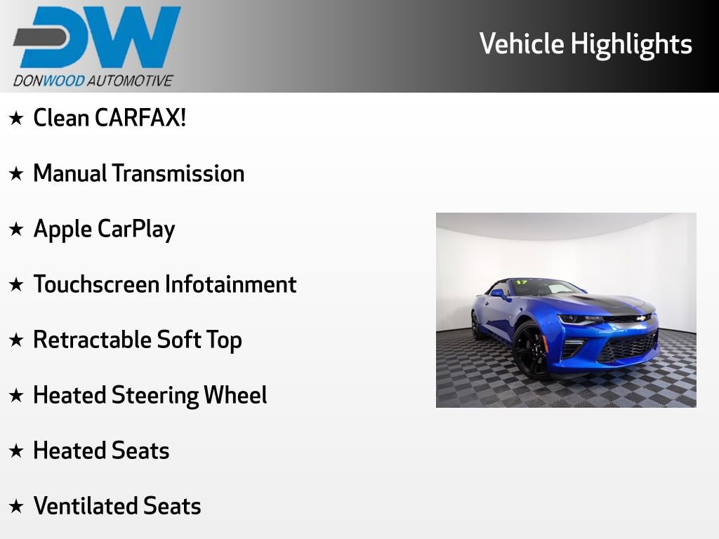 Used 2017 Chevrolet Camaro SS image 3